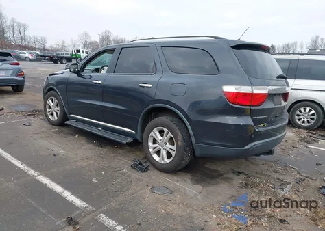 2013 Dodge Durango Crew z USA, uszkodzony, nr VIN 1C4RDHDG9DC538718